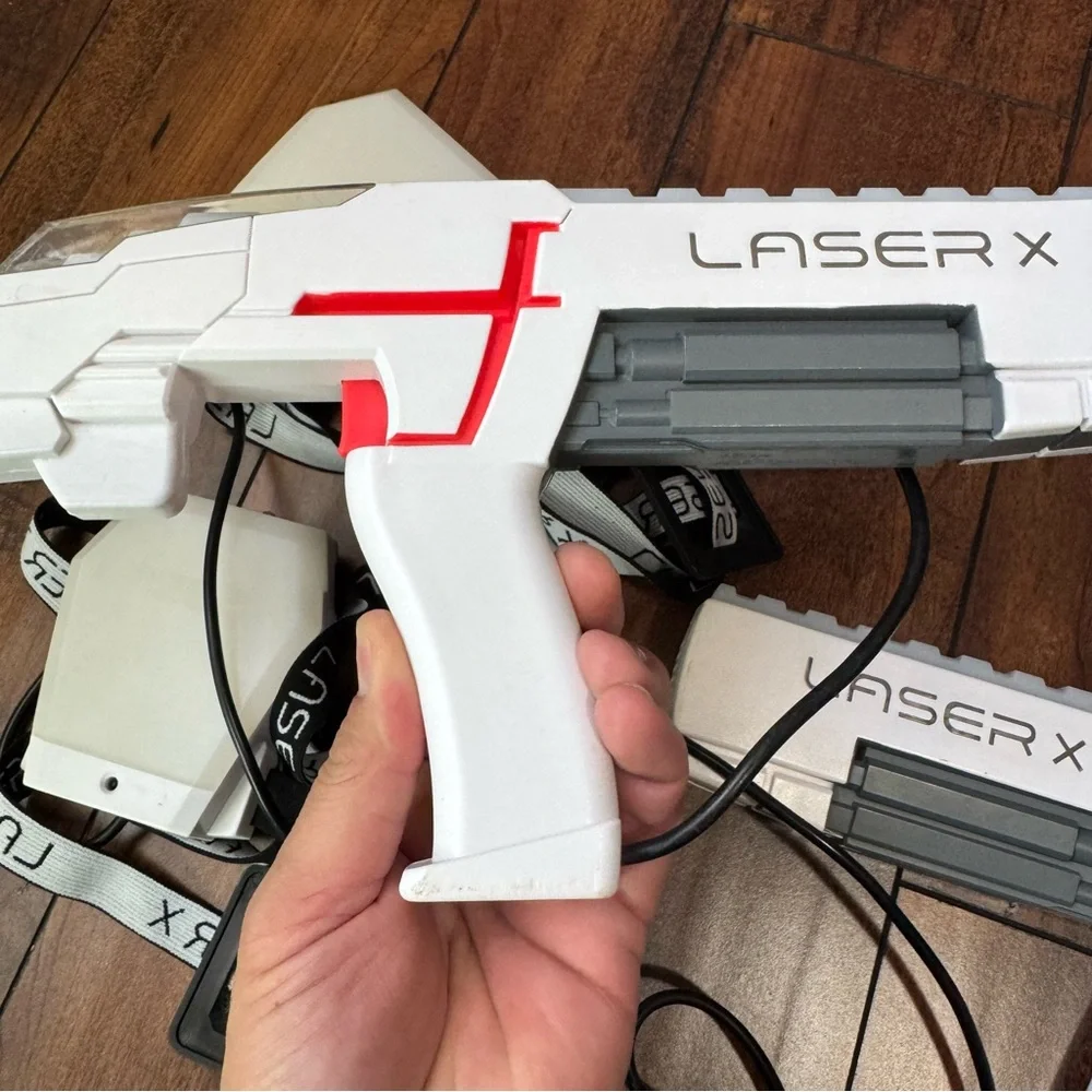 Laser X Blaster 944830 2 Blasters With Vest Receiver